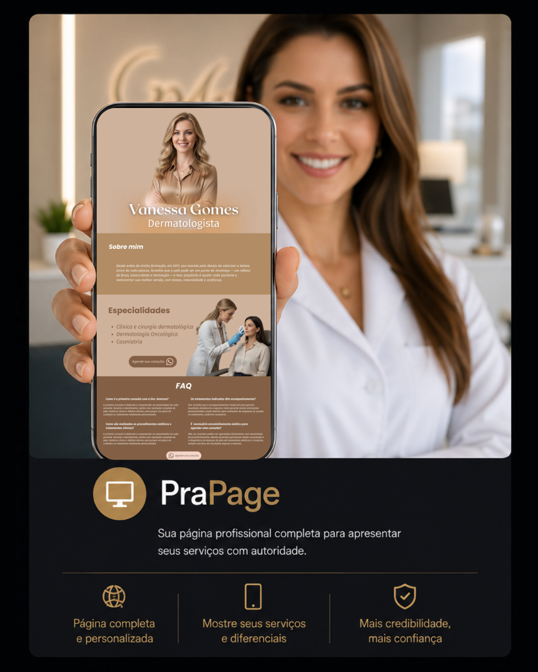 PraPage - minisite profissional